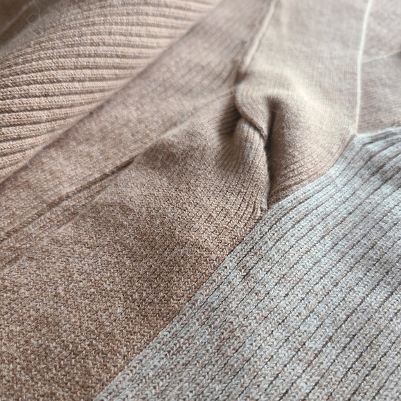 NAADAM Twisted Rib-Knit Sweater, Size Medium, Tan, NWT - Picture 12 of 16